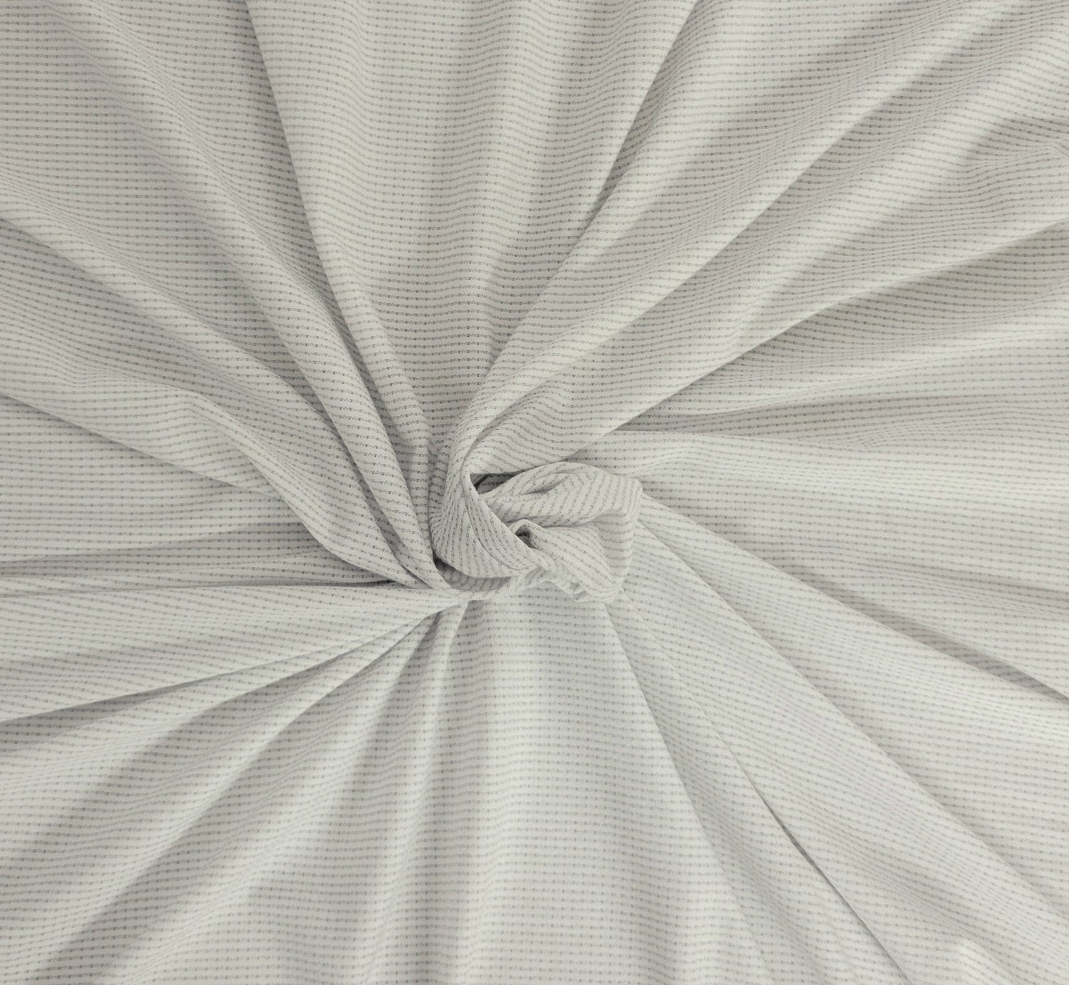 Micro Modal Spandex Mesh Jersey Knit White