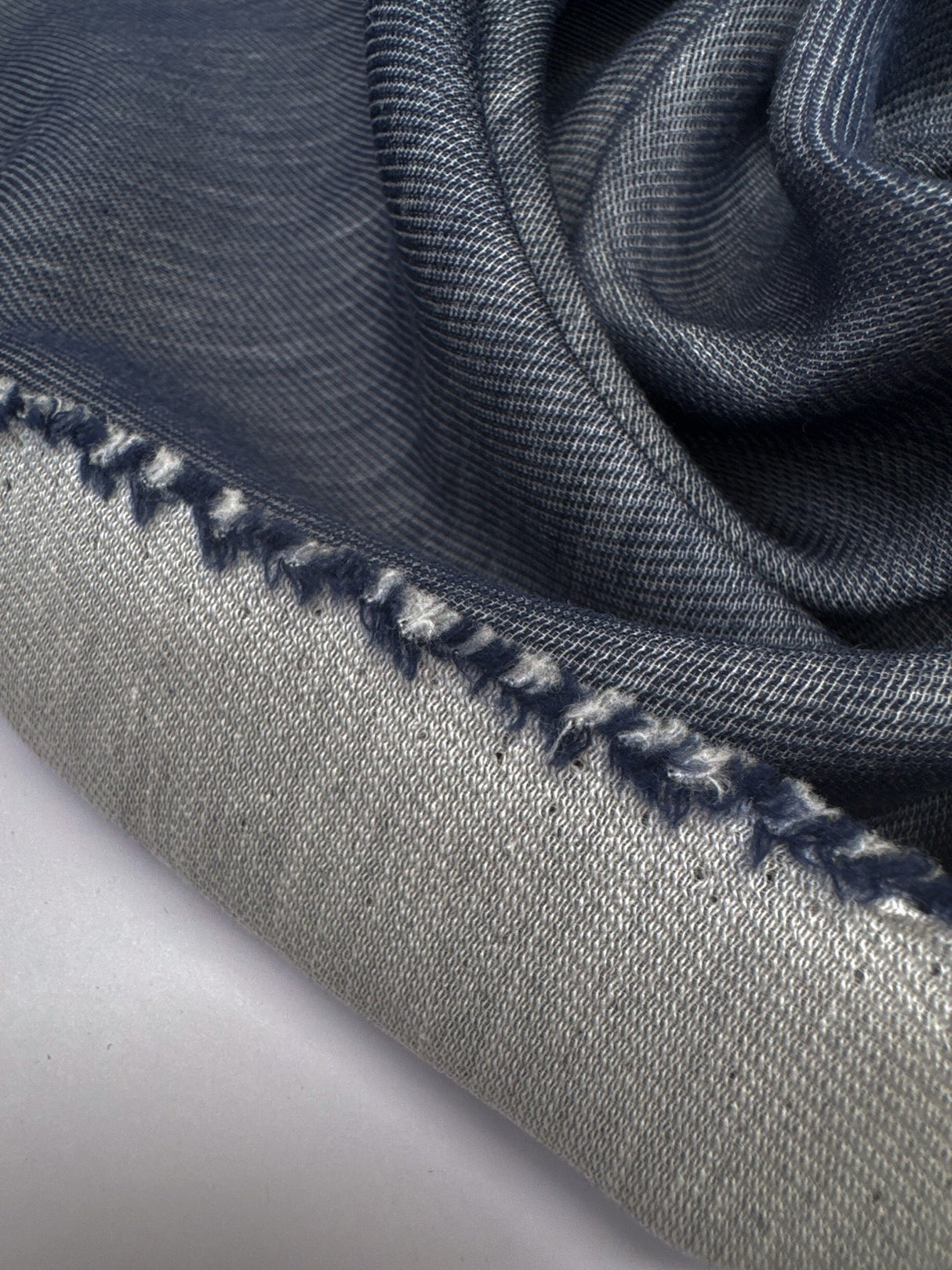 Cotton Silk Melange Woven Blue