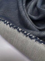 Cotton Silk Melange Woven Blue