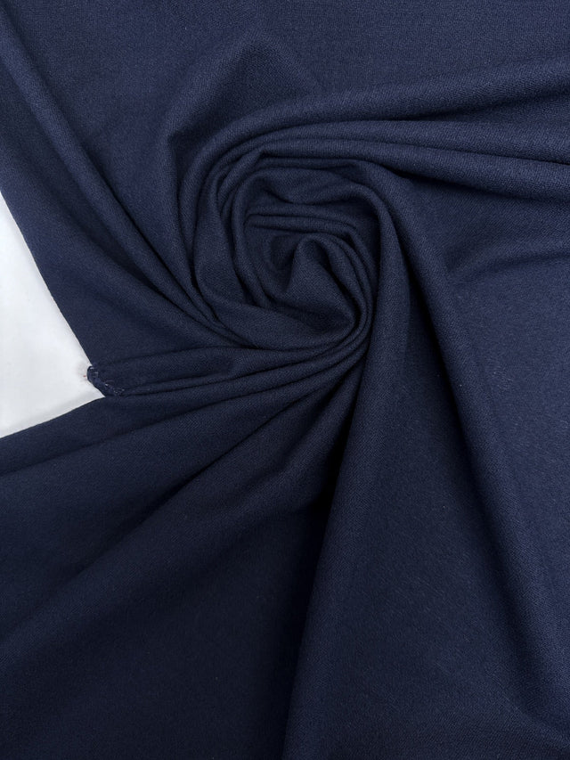 Wool Cotton Woven Blue