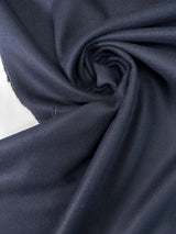 Wool Polyamid Cashmere Tweed Blue
