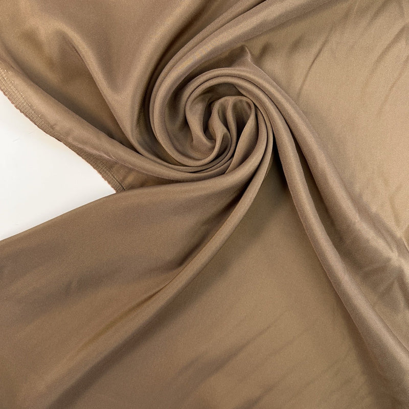 Viscose Lining Twill Brown Shade