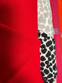 Polyamide Mesh Printed Red-Orange-Black