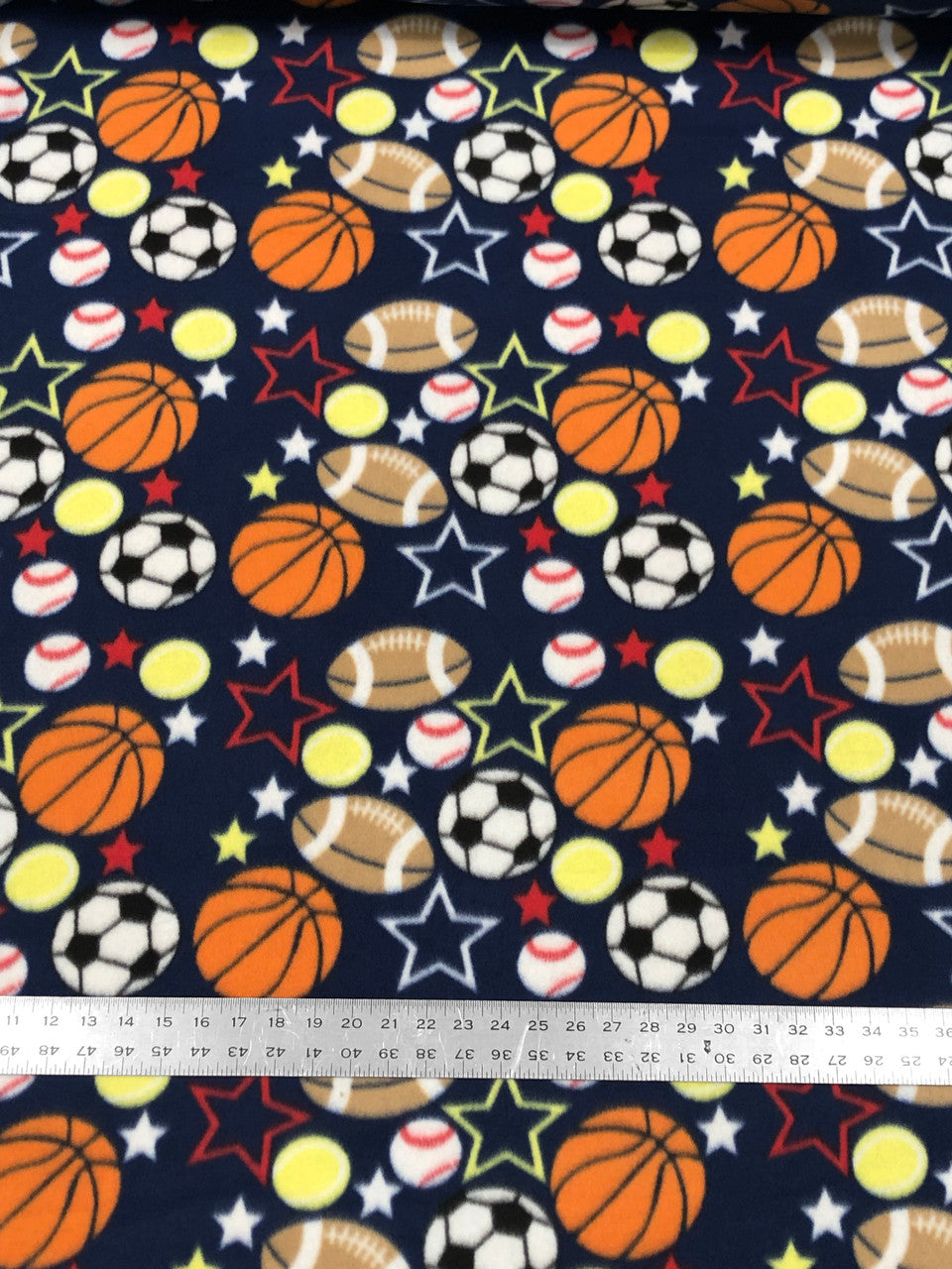 Polyester Assorted Anti-Pill Fleece Fabric - Assorted Print, 58-60 Inches Width