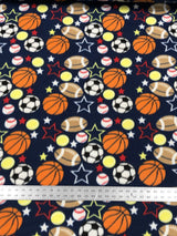 Polyester Assorted Anti-Pill Fleece Fabric - Assorted Print, 58-60 Inches Width