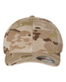 Flexfit Cotton Blend Structured Mid-Profile Cap