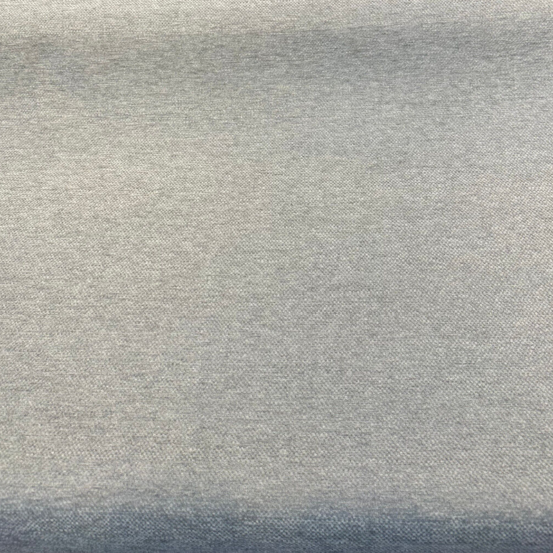 Sunbelievable Chenille Performance Upholstery Fabric - Oyster Light Gray Surf, 59" Width (1 Yard)