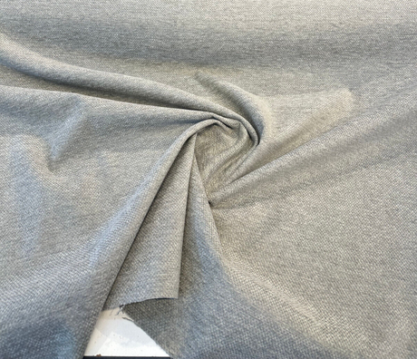 Sunbelievable Chenille Performance Upholstery Fabric - Oyster Light Gray Surf, 59" Width (1 Yard)