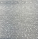 Sunbrella Embrace Pewter Upholstery Fabric - Pewter Geometric Pattern, 54" Width (1 Yard)