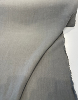 Don Giovanni Linen Fabric - Gray Gunmetal, 54" Width (1 Yard)