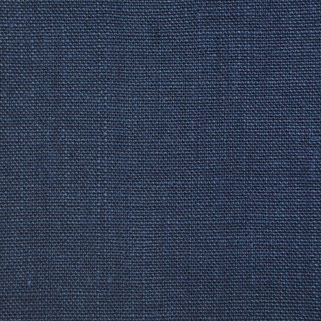 Don Giovanni Linen Fabric - Midnight Blue, Upholstery Drapery, 54" Width (1 Yard)