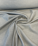 Sunbelievable Sunny Side Gray Chenille Acrylic Polyester Fabric - Gray Oyster Solid, 59" Width (1 Yard)