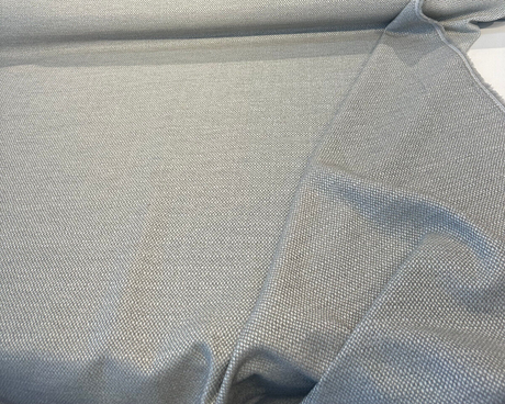 Sunbelievable Sunny Side Gray Chenille Acrylic Polyester Fabric - Gray Oyster Solid, 59" Width (1 Yard)