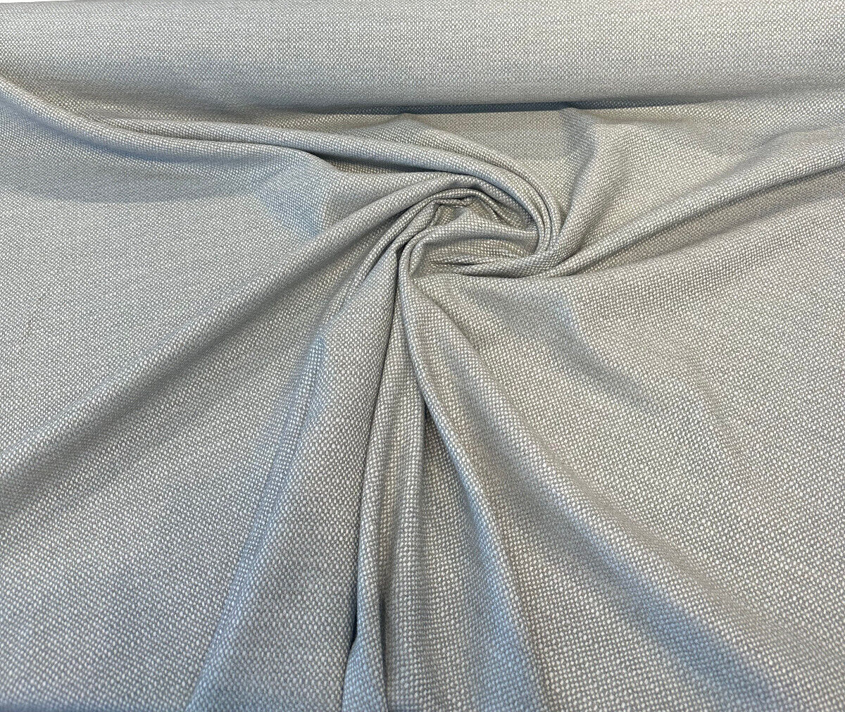 Sunbelievable Sunny Side Gray Chenille Acrylic Polyester Fabric - Gray Oyster Solid, 59" Width (1 Yard)