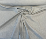 Sunbelievable Sunny Side Gray Chenille Acrylic Polyester Fabric - Gray Oyster Solid, 59" Width (1 Yard)