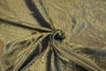 Bark Leaf Polyester Taffeta Fabric - Zig Zag Texture, 58/60" Width, Chocolate, Bronze Olive, Mint Green (Brownish Hue) (1 Yard)