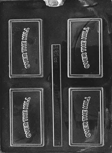 Over The Hill Card Chocolate Mold