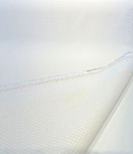 Sunbelievable Chenille Upholstery Fabric - Pearl White, Solid, 59" Width (By The Yard)