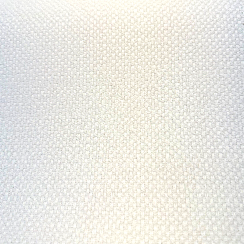 Sunbelievable Chenille Upholstery Fabric - Pearl White, Solid, 59" Width (By The Yard)