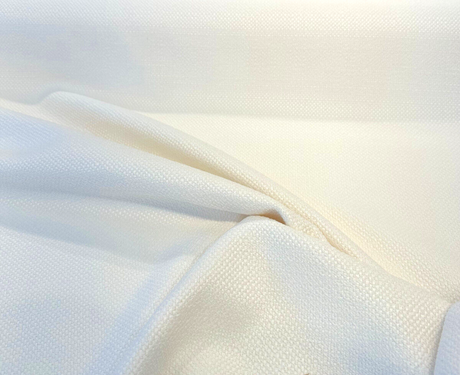Sunbelievable Chenille Upholstery Fabric - Pearl White, Solid, 59" Width (By The Yard)