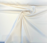 Sunbelievable Chenille Upholstery Fabric - Pearl White, Solid, 59" Width (By The Yard)