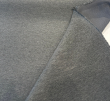 Sunbelievable Chenille Coastal Shield Gray Dolphin Acrylic Fabric - Gray Dolphin, Dobby Weave, 59" Width (1 Yard)