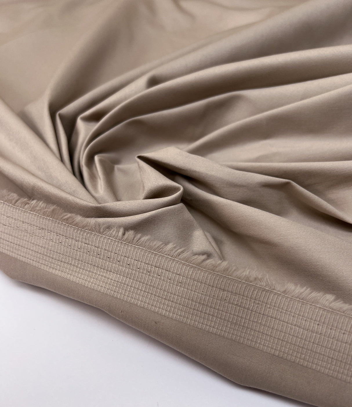 Cotton Stretch Fabric Brown