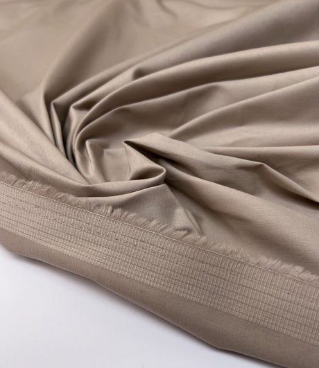 Cotton Stretch Fabric Brown