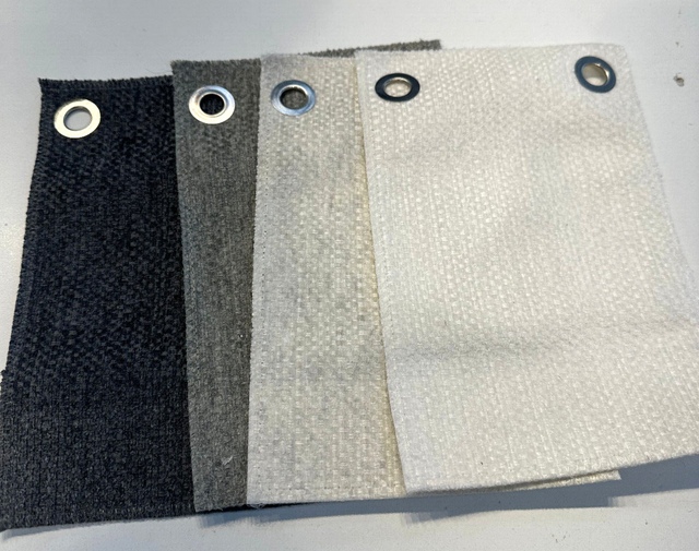 Surf Solution Dyed Acrylic Chenille Fabric - Natural Tones, 59" Width (4 Swatches)
