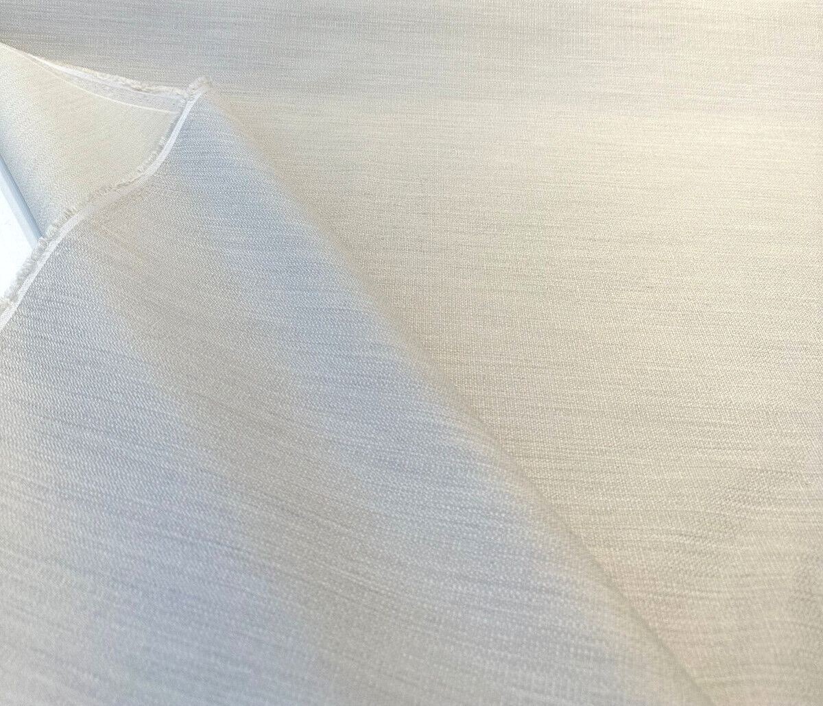 Sunbelievable Swimmer Linen Acrylic Polyester Fabric - Natural Solid, 59" Width (By The Yard)