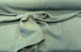 Don Giovanni Linen Fabric - Pesto Green, 54" Width (1 Yard)