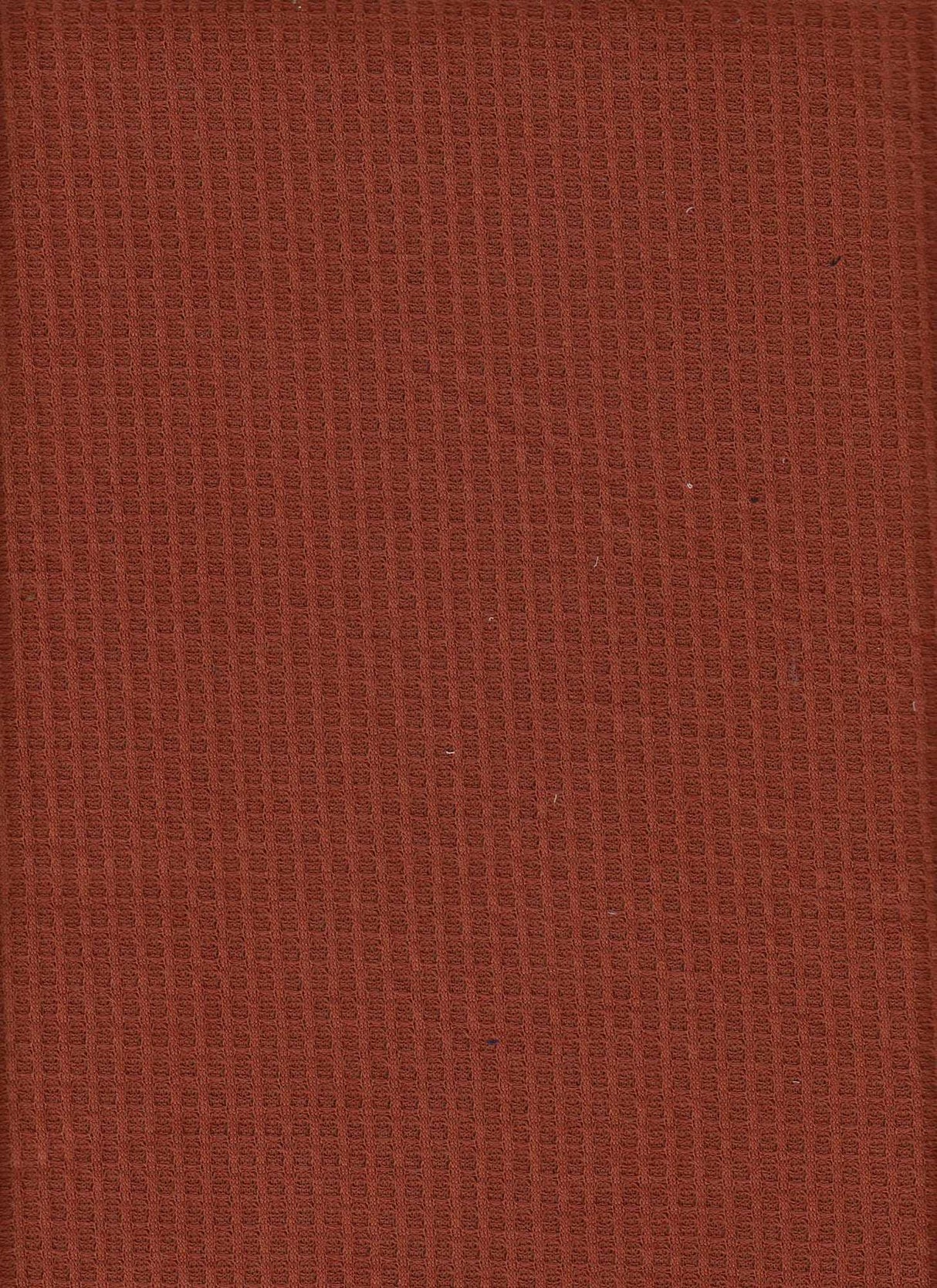 Waffle Stretch Knit Fabric Solid