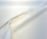 Heavy Linen White Belgian Drapery Upholstery Fabric - White, 56" Usable Width (1 Yard)