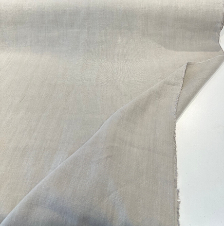 Don Giovanni Linen Fabric - Stone Pebble, 54" Width (1 Yard)