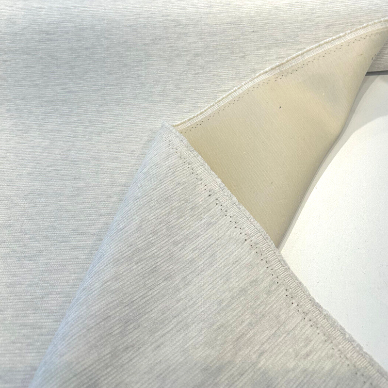 Sunbelievable Coastal Shield Chenille Fabric - Beige Canvas, 59" Width (By The Yard)
