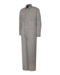 Red Kap Men's Extended Sizes Zip-Front Cotton Coverall