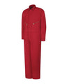 Red Kap Men's Extended Sizes Zip-Front Cotton Coverall