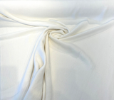 White Washed Irish Heavy Linen Fabric - White, 30 Oz, 53" Width (1 Yard)