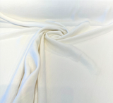 White Washed Irish Heavy Linen Fabric - White, 30 Oz, 53" Width (1 Yard)