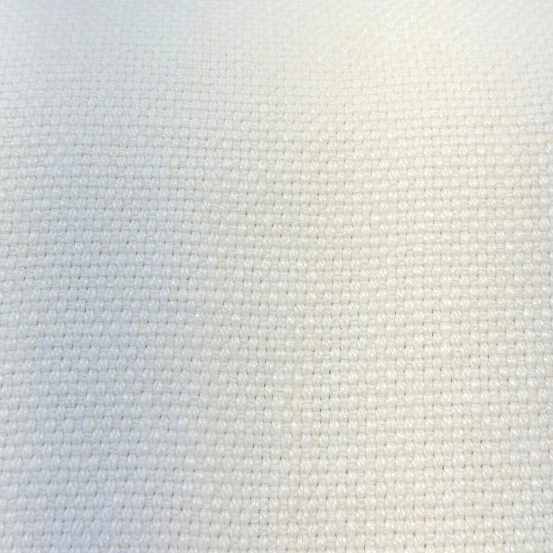 White Washed Irish Heavy Linen Fabric - White, 30 Oz, 53" Width (1 Yard)
