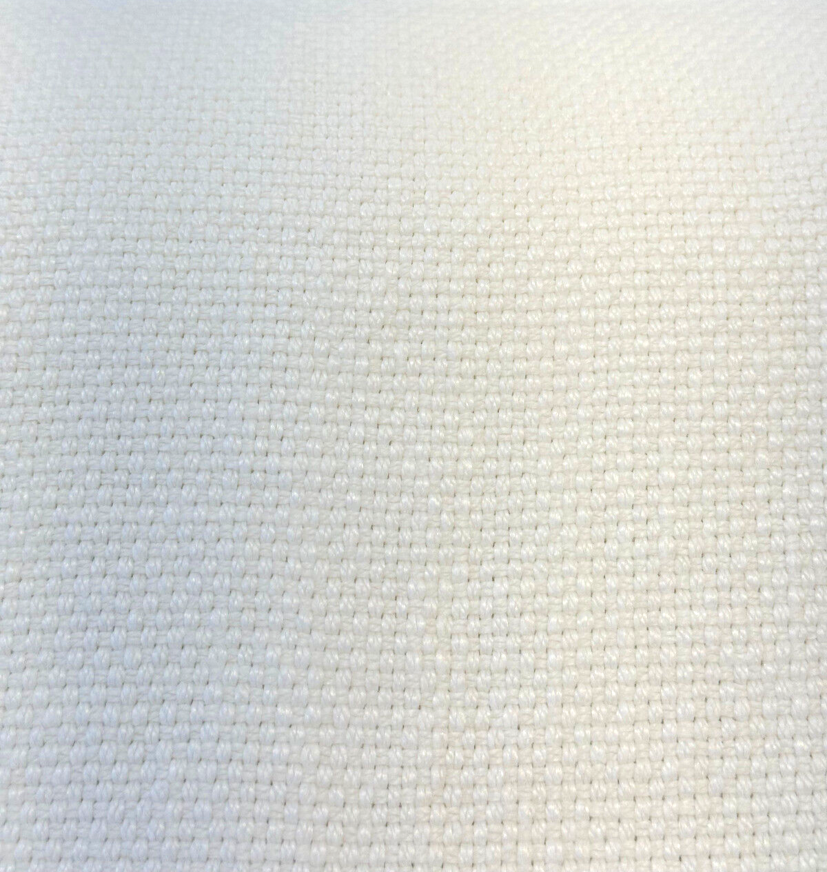White Washed Irish Heavy Linen Fabric - White, 30 Oz, 53" Width (1 Yard)
