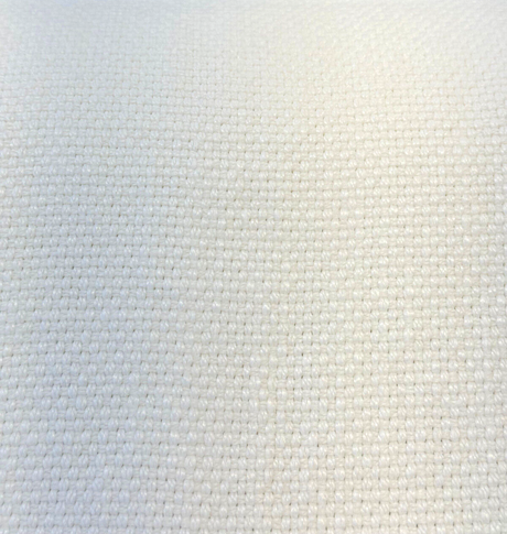 White Washed Irish Heavy Linen Fabric - White, 30 Oz, 53" Width (1 Yard)