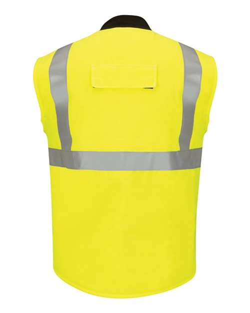 Hi Vis Insulated Vest with Reflective Trim - CoolTouch®2