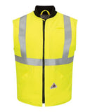 Bulwark Men's Hi Vis Insulated Vest with Reflective Trim
