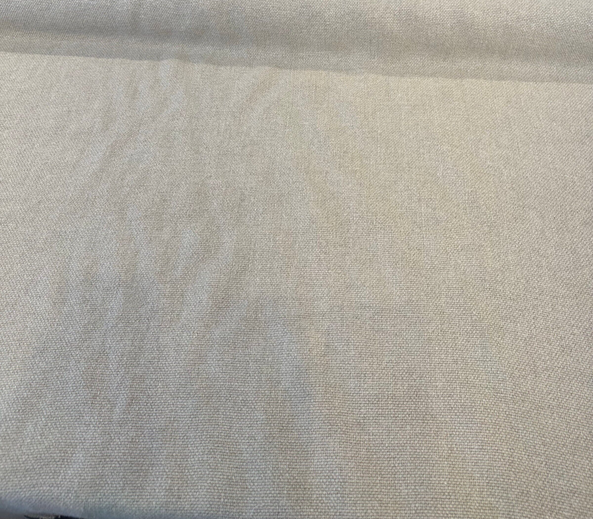Irish Heavy Linen Upholstery Fabric - Natural Washed, 53" Width (1 Yard)