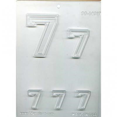 Collegiate Number "7" Mold