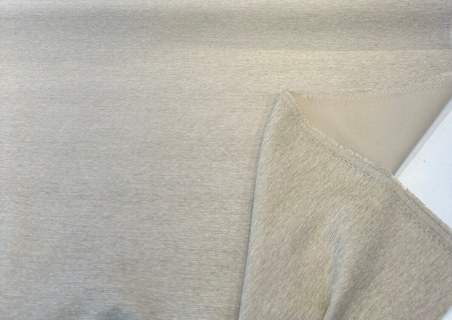 Sunbelievable Coastal Shield Linen Chenille Performance Fabric - Linen, Solid Color, 59" Width (1 Yard)