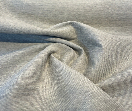Sunbelievable Coastal Shield Chenille Fabric - Gray Oyster, Solid Color, 59" Width (By The Yard)