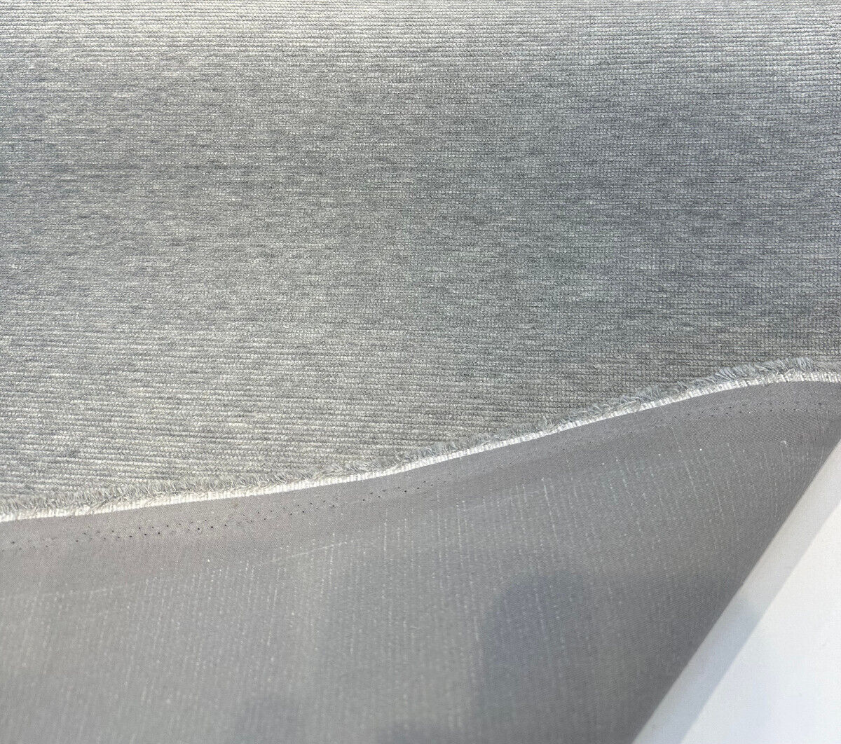 Sunbelievable Coastal Shield Chenille Fabric - Gray Oyster, Solid Color, 59" Width (By The Yard)