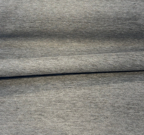 Sunbelievable Performance Coastal Shield Chenille Fabric - Dark Gray, Solid Color, 59" Width (1 Yard)